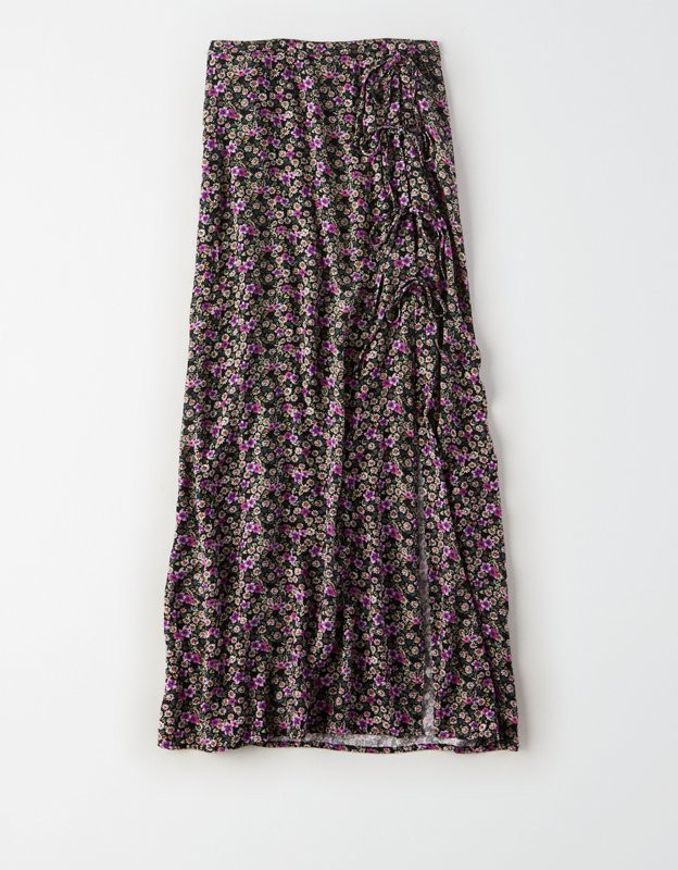 AE Studio Floral Midi Skirt | American Eagle Outfitters (US & CA)