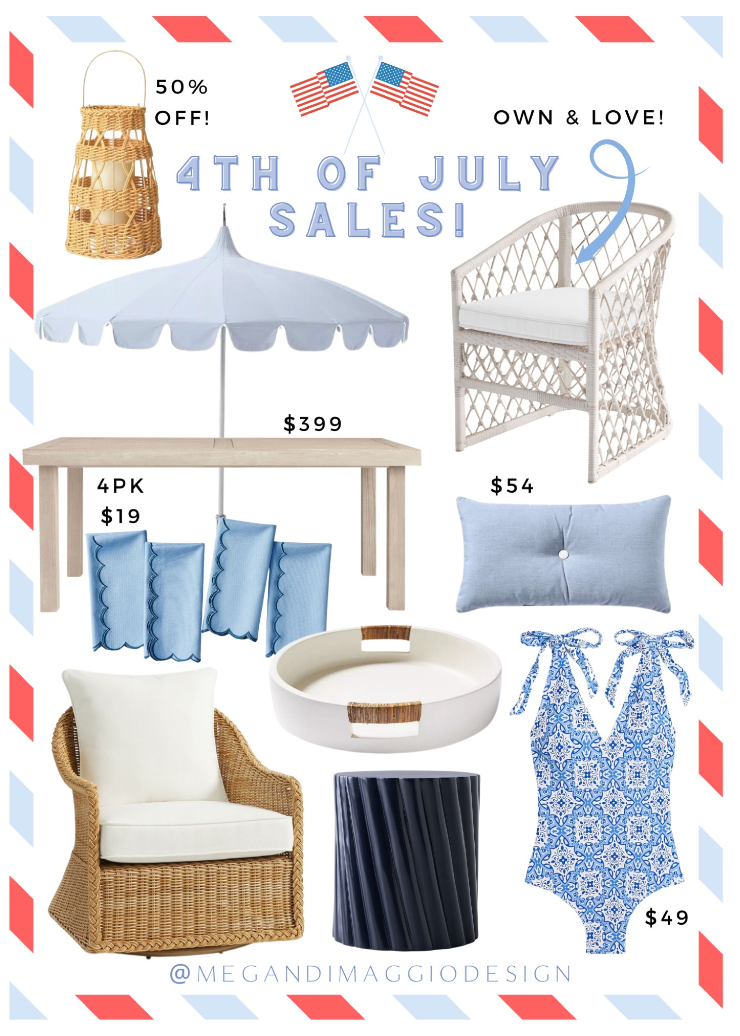 4th of July sales are officially live!! And I’ve rounded up my picks for the best deals on beautiful coastal outdoor home decor!! So many gorgeous designer pieces that are up to 50% OFF!! And several favorite looks for less on sale now too!! Don’t wait to shop tho, the best deals always sell out!! 😭🛒🏃🏼‍♀️💨

#LTKSummerSales #LTKFindsUnder50 #LTKHome