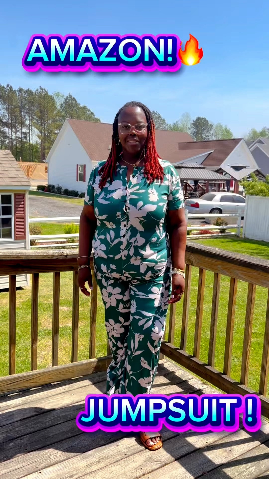 Okay so... zero effort but still cute?
This Amazon jumpsuit did ALL the work for me.

It's stretchy. It's comfortable. And it's super flattering.
Comment 'SHOP' and I got you.

#LTKootd #LTKOver40