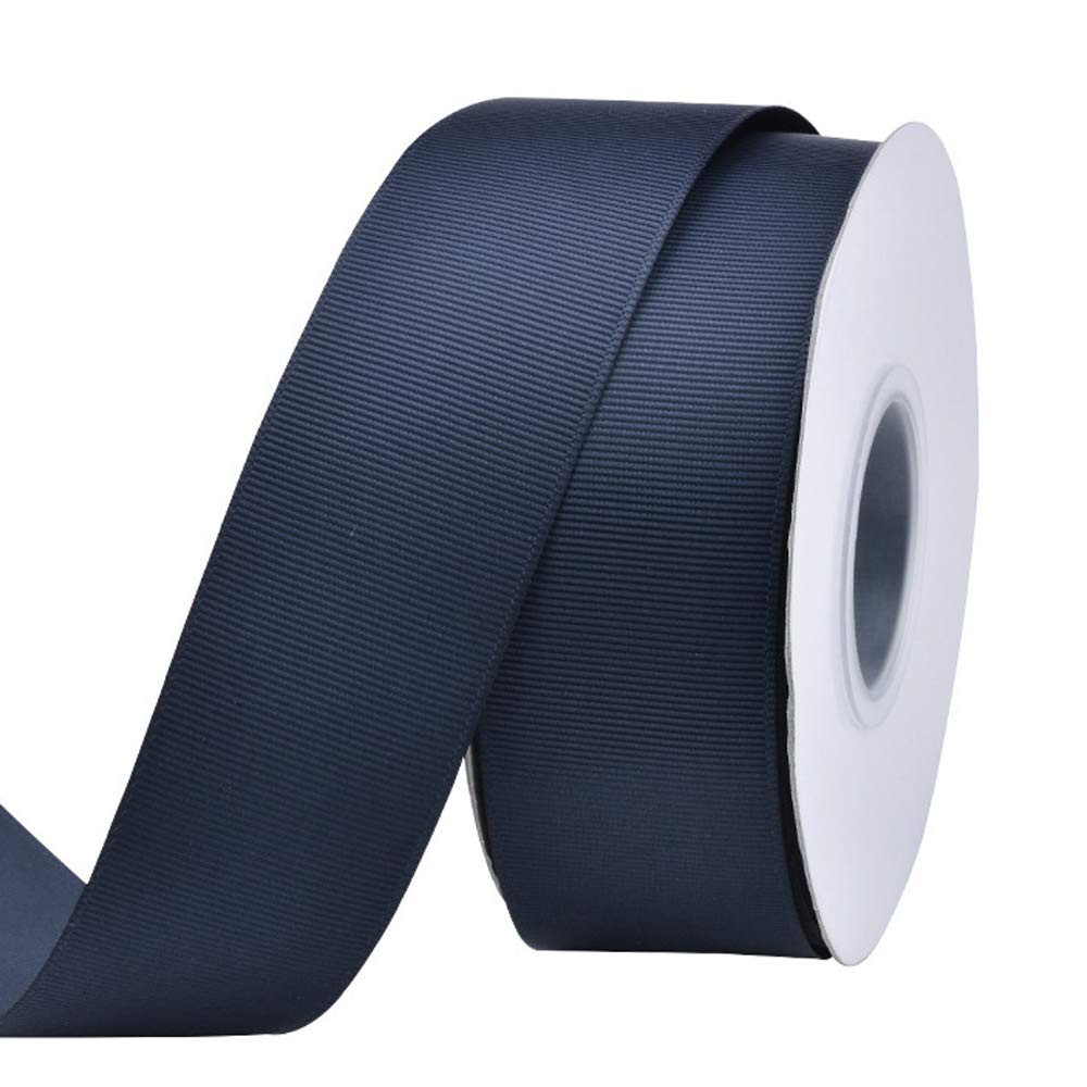 Ribest 1 1/2 inch Navy Blue Grosgrain Ribbon 25 Yards Per Roll for Crafts Bow Maker Wreaths Gift ... | Amazon (US)