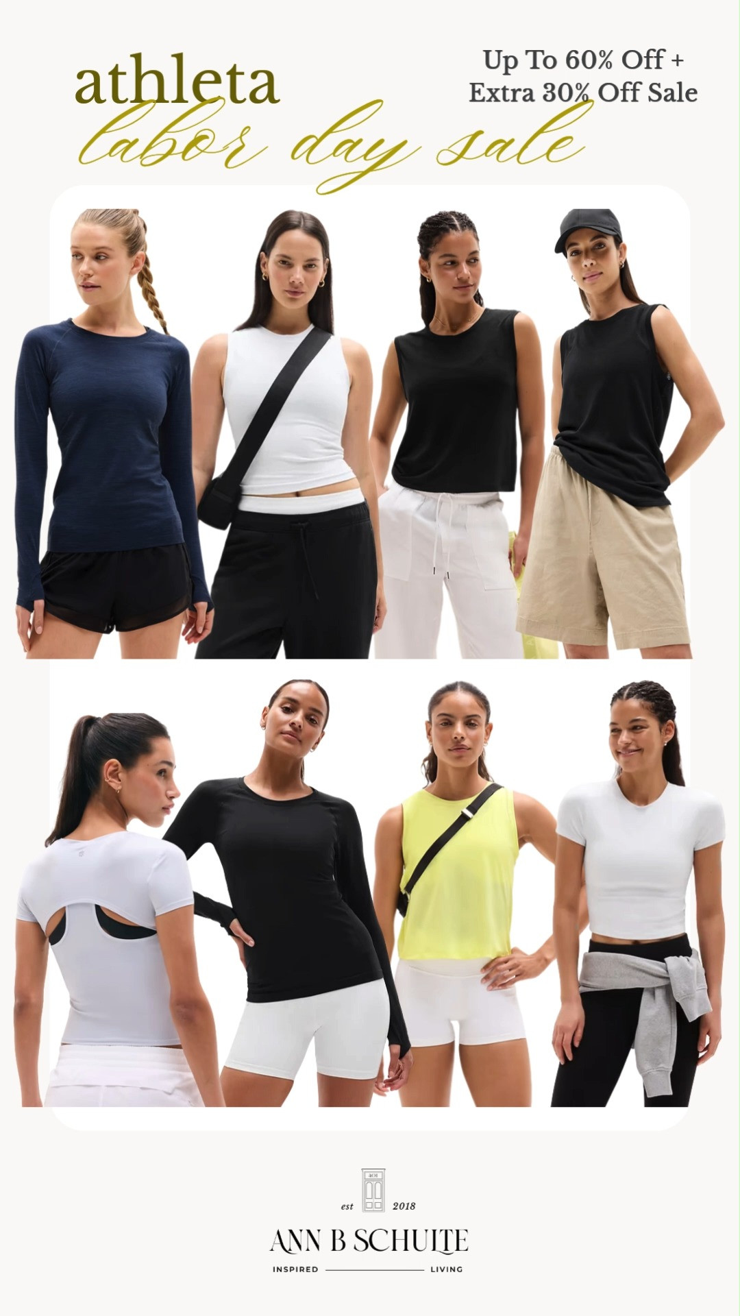 Athleta’s Labor Day Sale is here with up to 60% off, plus an extra 30% off sale styles. From sleek workout essentials to easy everyday athleisure, these are the pieces that make getting dressed for an active day feel effortlessly chic. Consider this your sign to refresh the rotation while the good stuff is marked down. 💚🛍️✨

#AthletaSale #LaborDaySale #AthleisureStyle #Activewear #WorkoutClothes #WomensActivewear #AthletaLeggings #AthleisureOutfits #ActivewearSale 

 #LTKActive #LTKSaleAlert