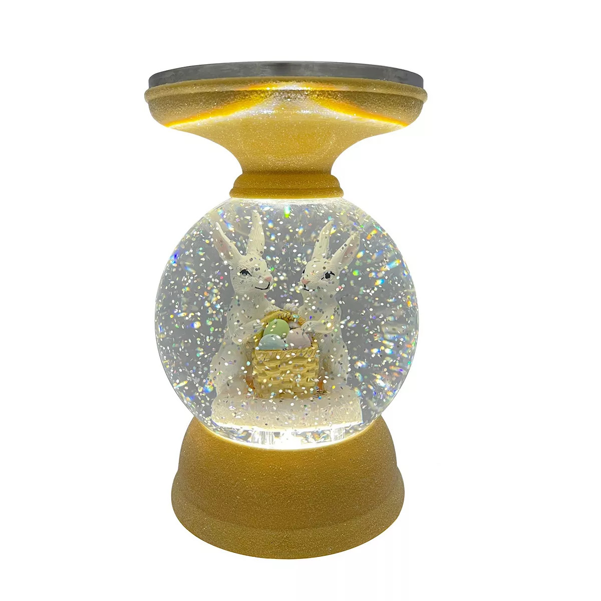 Celebrate Together™ Easter Yellow Shimmer Candle Holder | Kohl's