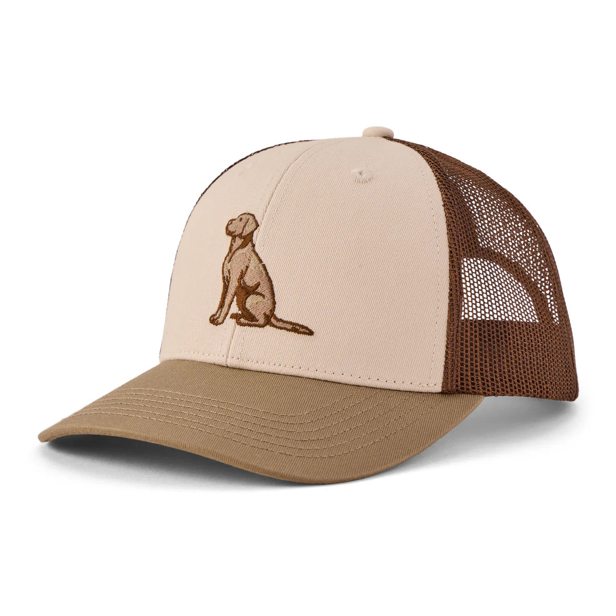 Adult Unisex Clean Sitting Dog Trucker | Life is Good