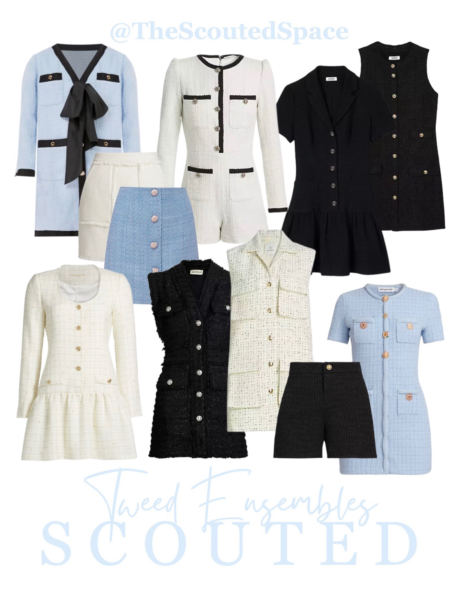 Tweed Ensembles!

The perfect outfit to stay both classy and warm this holiday season at the office or an upcoming gathering! Tweed dresses, skirts, shorts and jackets!

#LTKStyleTip #LTKSeasonal #LTKWorkwear