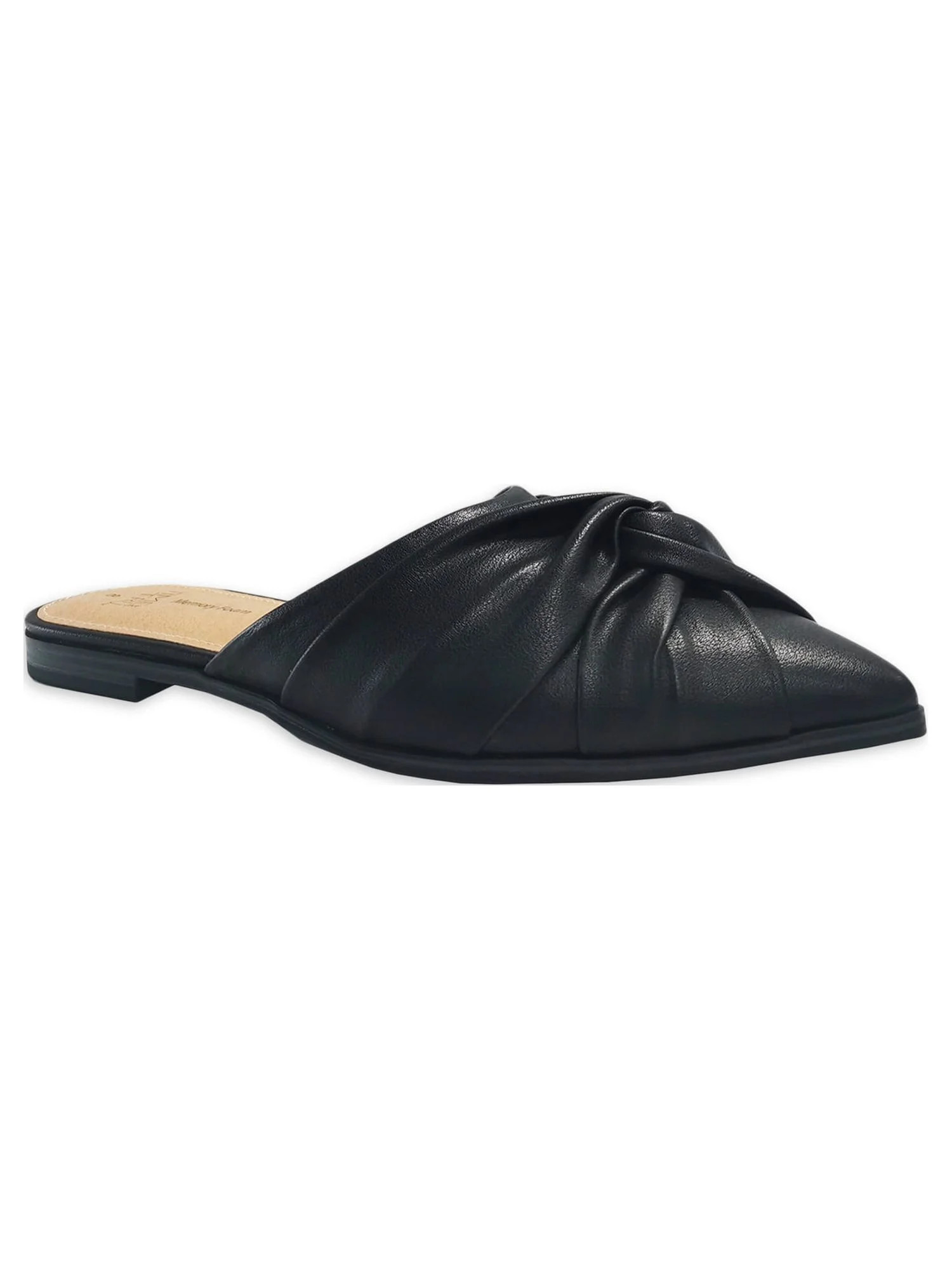 Time and Tru Women's Slip on Dress Twist Mule - Walmart.com | Walmart (US)