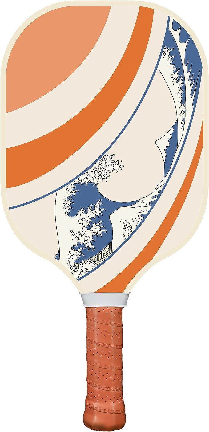 Court Pickleball Paddle - Carbon Fiber, Honeycomb Core, Cushioned Non-Slip Grip - Premium, Aesthe... | Amazon (US)