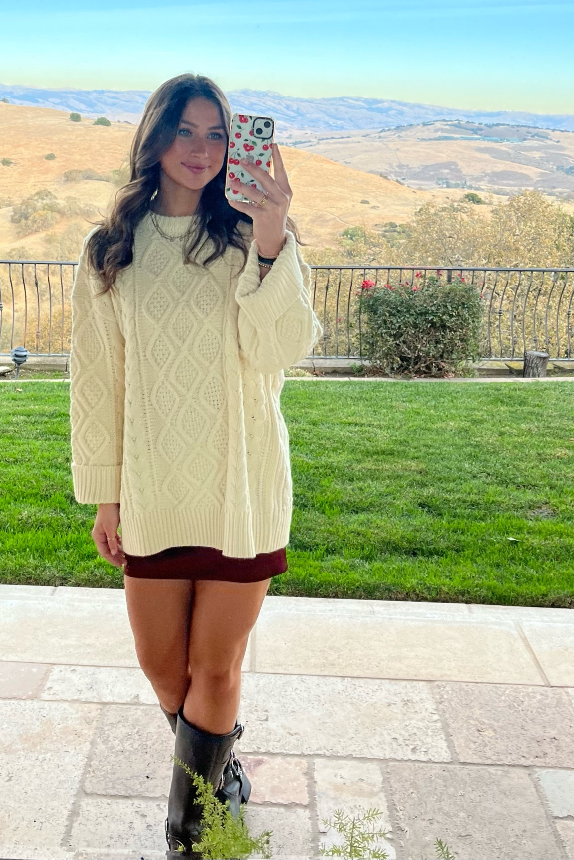 Home for the holidays 🤍

#sweater #motoboot #boots

#LTKHoliday #LTKCyberWeek #LTKGiftGuide