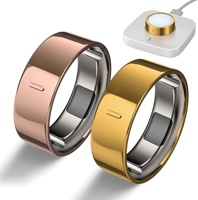 High-Gloss Plated Covers Compatible with Oura Ring Gen 4/Oura Gen 3 Cover, Anti-Scratch Ultra-Thi... | Amazon (US)