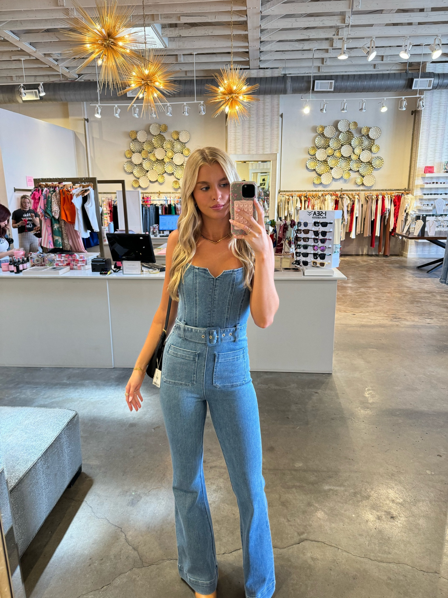 A denim jumpsuit never misses🤌

#LTKSeasonal #LTKStyleTip #LTKTravel