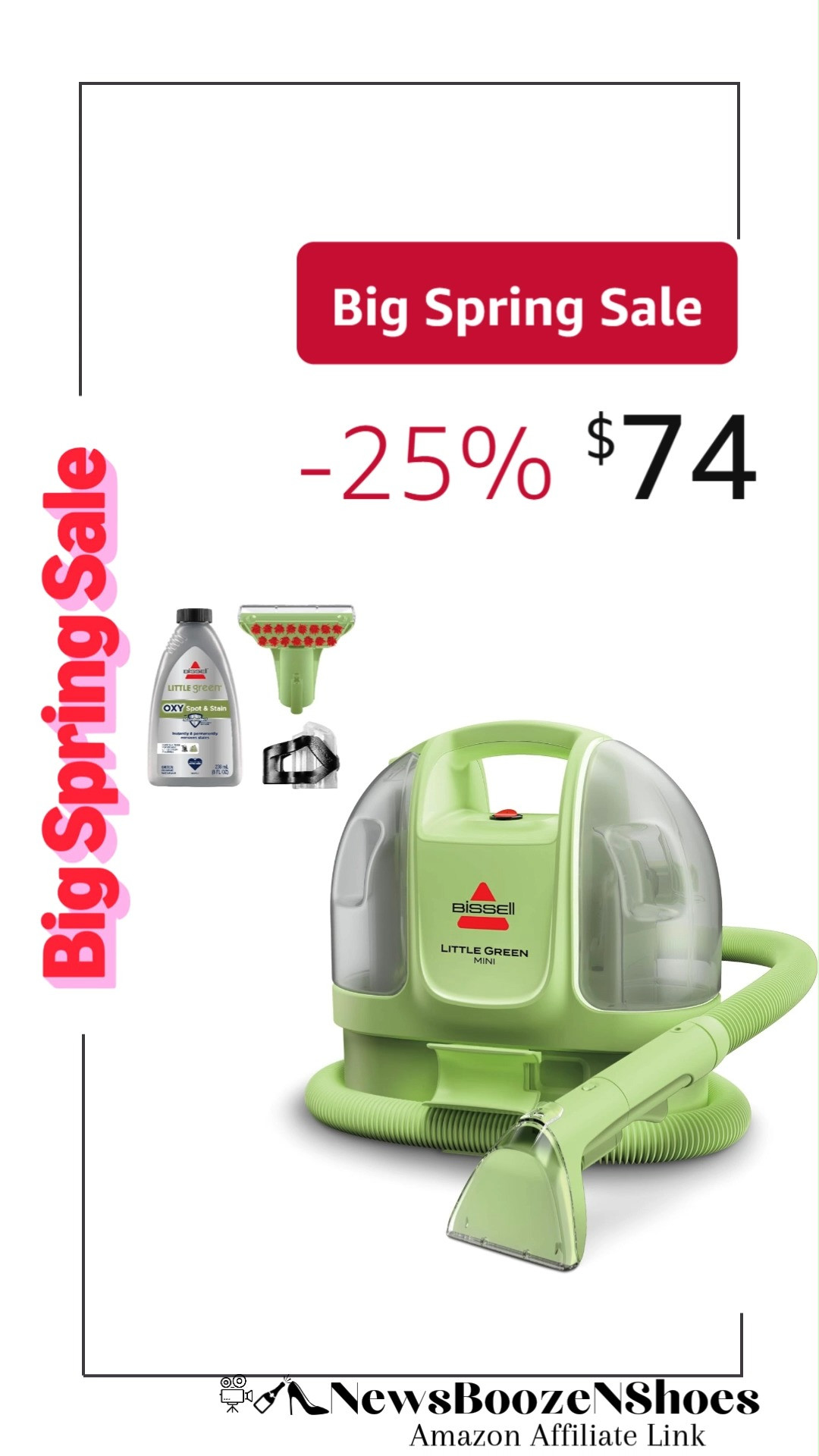 The Amazon Big Spring Sale is down to the final hours and the deals are better than ever. If you have been waiting to grab the viral Bissell Little Green Mini, it is currently 25% off and at its lowest price of the season. This is the ultimate tool for refreshing your home for spring, but these savings won't last long. 

#AmazonBigSpringSale #BissellLittleGreen #SpringCleaning #AmazonDeals #HomeEssentials #SpringSale2026 #FinalHours #AmazonHaul #SaleAlert #CleanHome #AmazonFinds #LastMinuteDeals 

 #LTKHome #LTKSaleAlert