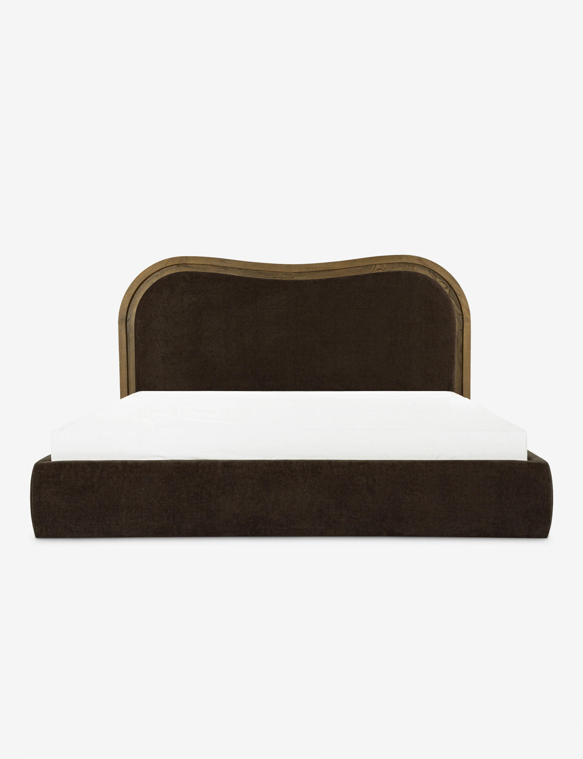 Greenbury Platform Bed, Brown | Lulu and Georgia 