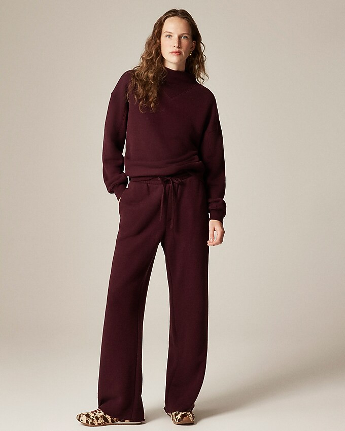 Heritage terry wide-leg sweatpant | J. Crew US