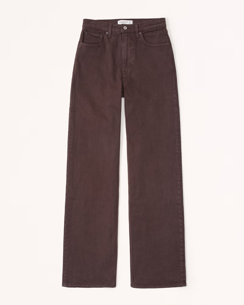High Rise 90s Relaxed Jean | Abercrombie & Fitch (US)