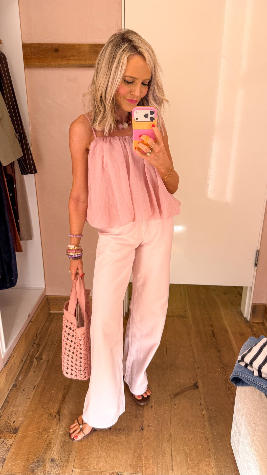 vacate your girl is always here for a monochromatic moment!! XXS in bubble tank from @loft and size 00 in @Target denim!

#LTKootd #LTKSeasonal #LTKOver40