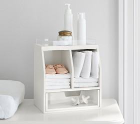 Acrylic & Wood All-in-One Organizer | Pottery Barn Kids