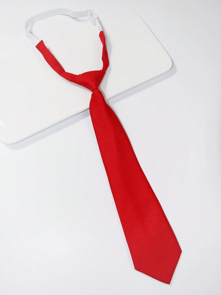 1pc Women's Red College Style Uniform Matching Adjustable Tie, Suitable For Weddings, Parties, Music Festivals Accessories Women | SHEIN