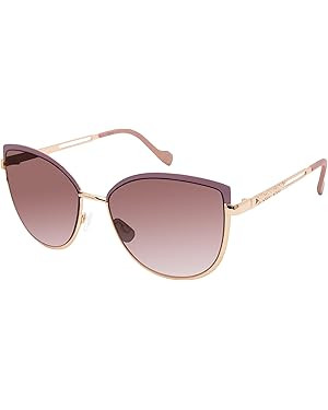 Jessica Simpson Women's J5962 Refined Metal Cat Eye Sunglasses with UV400 Protection - Glamorous ... | Amazon (US)