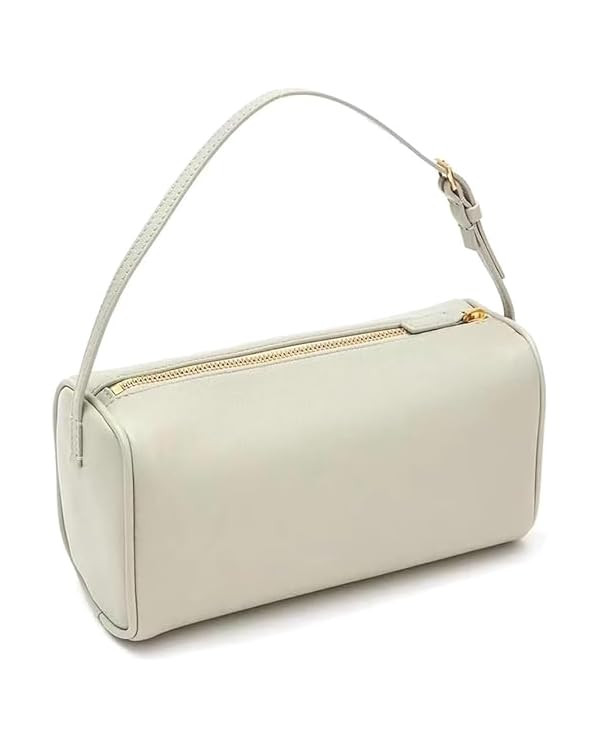 SUNYBRIG Genuine Leather Small Top Handle Bags for Women, Leather Pouch 90s Small Shoulder Bag wi... | Amazon (UK)