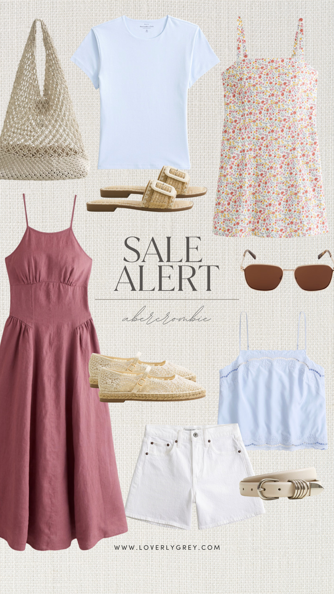 These pieces from Abercrombie are on sale and so cute for the summer! Use code AFLTK for 20% off!

Loverly Grey, Abercrombie sale, summer outfit, summer dress, sandals, belt, white denim 

 #LTKSeasonal #LTKSaleAlert