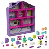 Polly Pocket Advent Calendar, Winter House Design, 4 Floors with 8 Rooms, 25 Surprises to Discove... | Amazon (US)