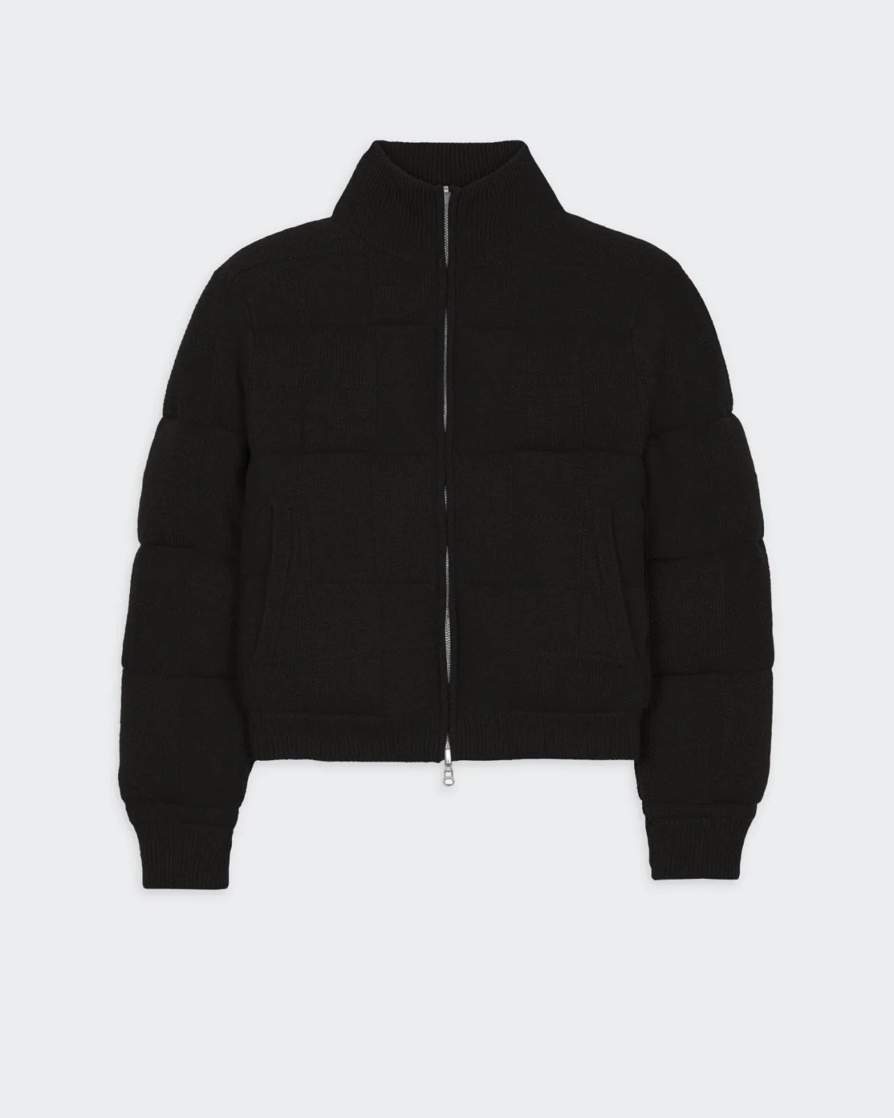 Quilted Puffer Jacket - Black | Guest In Residence