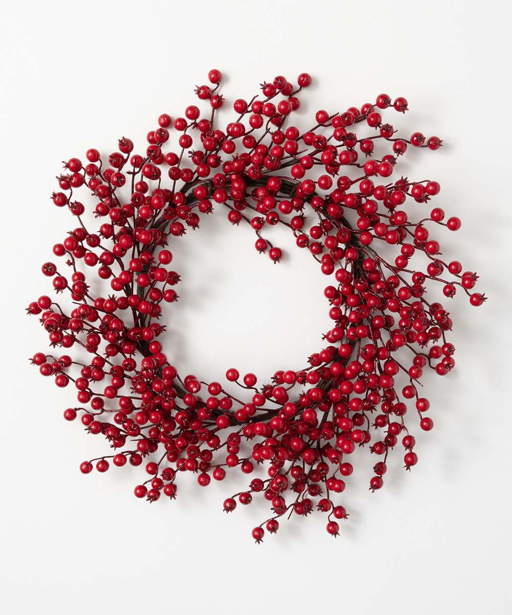 Sullivans Wreaths Red - Red 22'' Faux Berry Wreath | Zulily