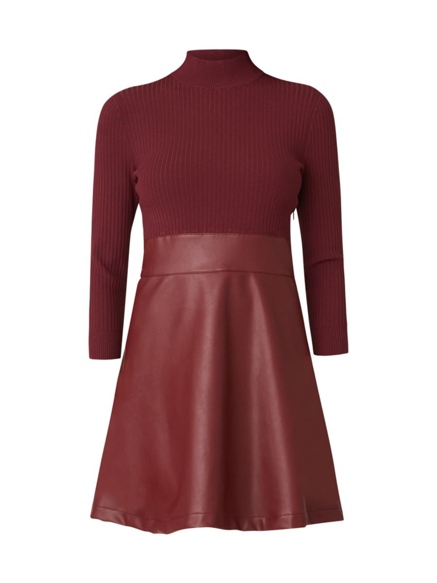 Alexa Mix Media Minidress | Saks Fifth Avenue