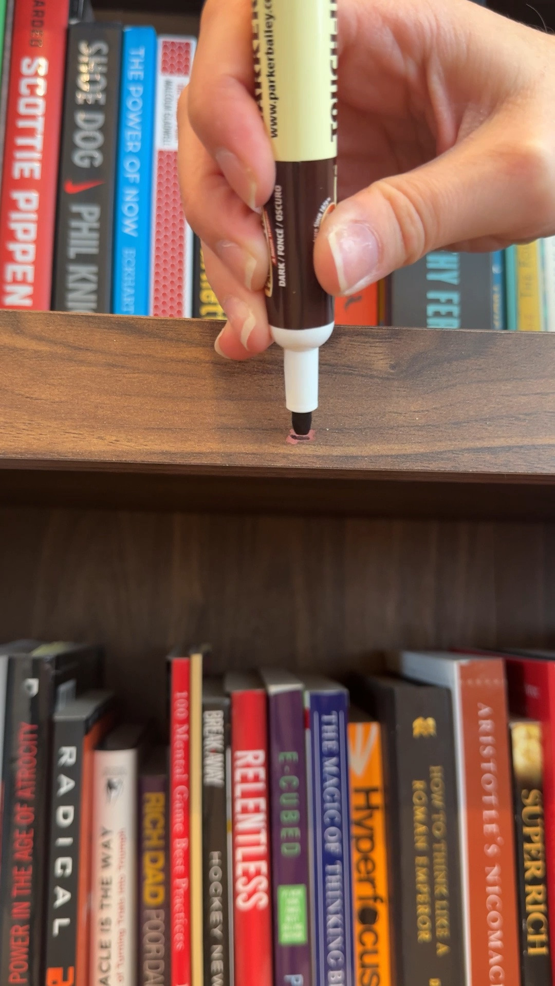 Don’t toss it, just fix it! This wood furniture repair kit worked surprisingly well on my veneer bookcase!

This is one to trust the process on and layer on until you reach the perfect blend! If you get the hang of it, you could salvage all kinds of furniture pieces! Bonus, they also have kits that include white, gray scale options and black! 

#woodrepair #homehacks #homeimprovement #diy

#LTKHome