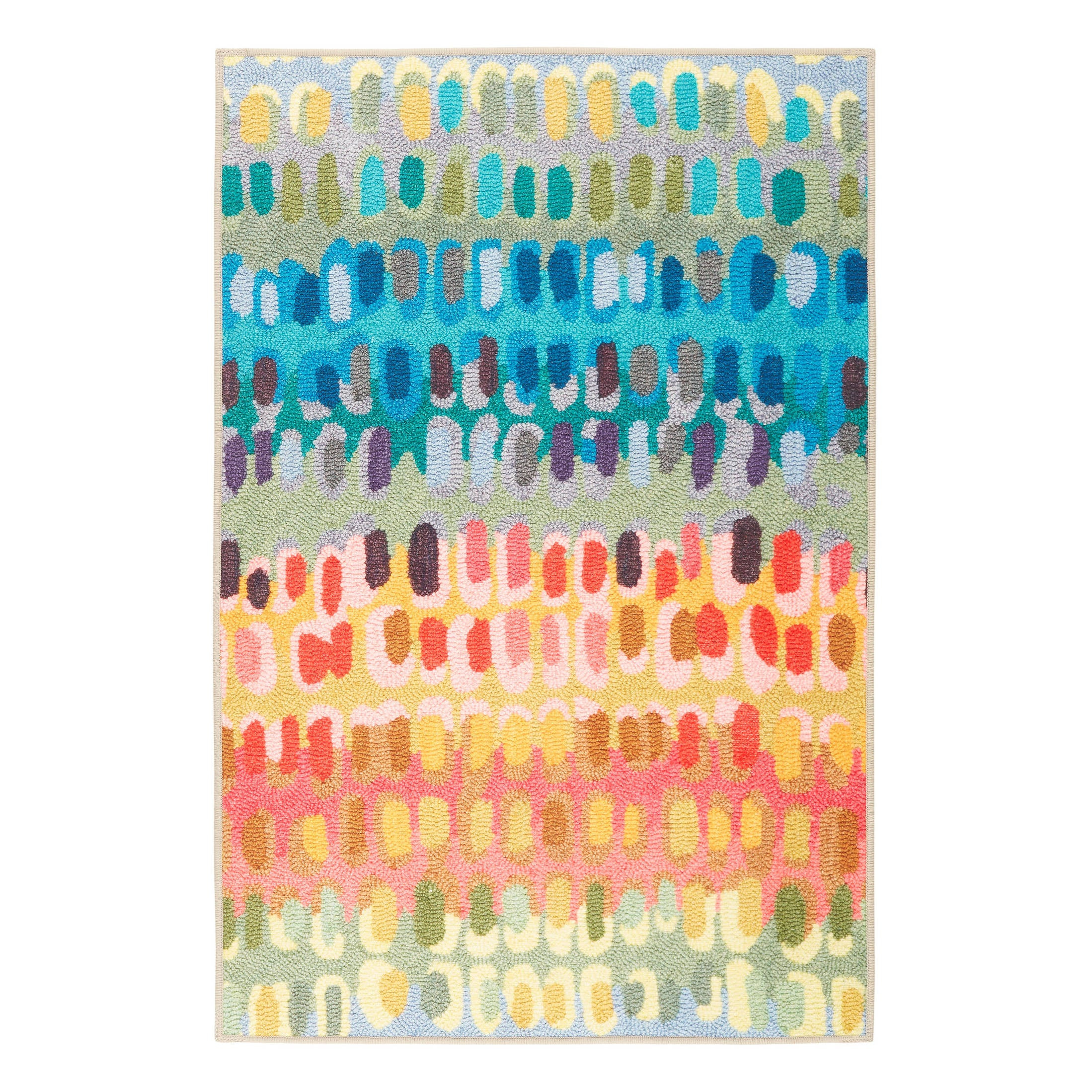 Paint Chip Multi Machine Washable Rug | Annie Selke
