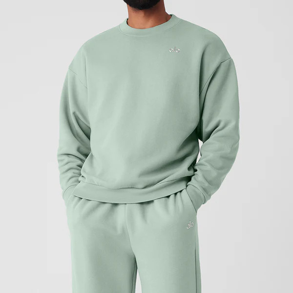 Accolade Crew Neck Pullover - Icy Sage | Alo Yoga (US)