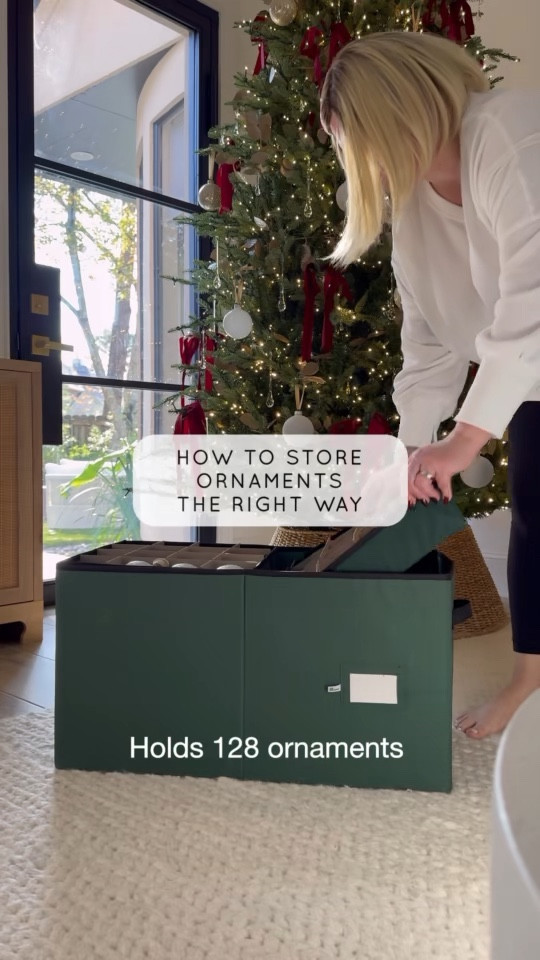 Store Christmas ornaments safely and neatly in this handy storage box with adjustable trays and handle for easy carrying.  Makes storing and decorating stress-free. On sale right now! 



#LTKHoliday #LTKSaleAlert #LTKHome
