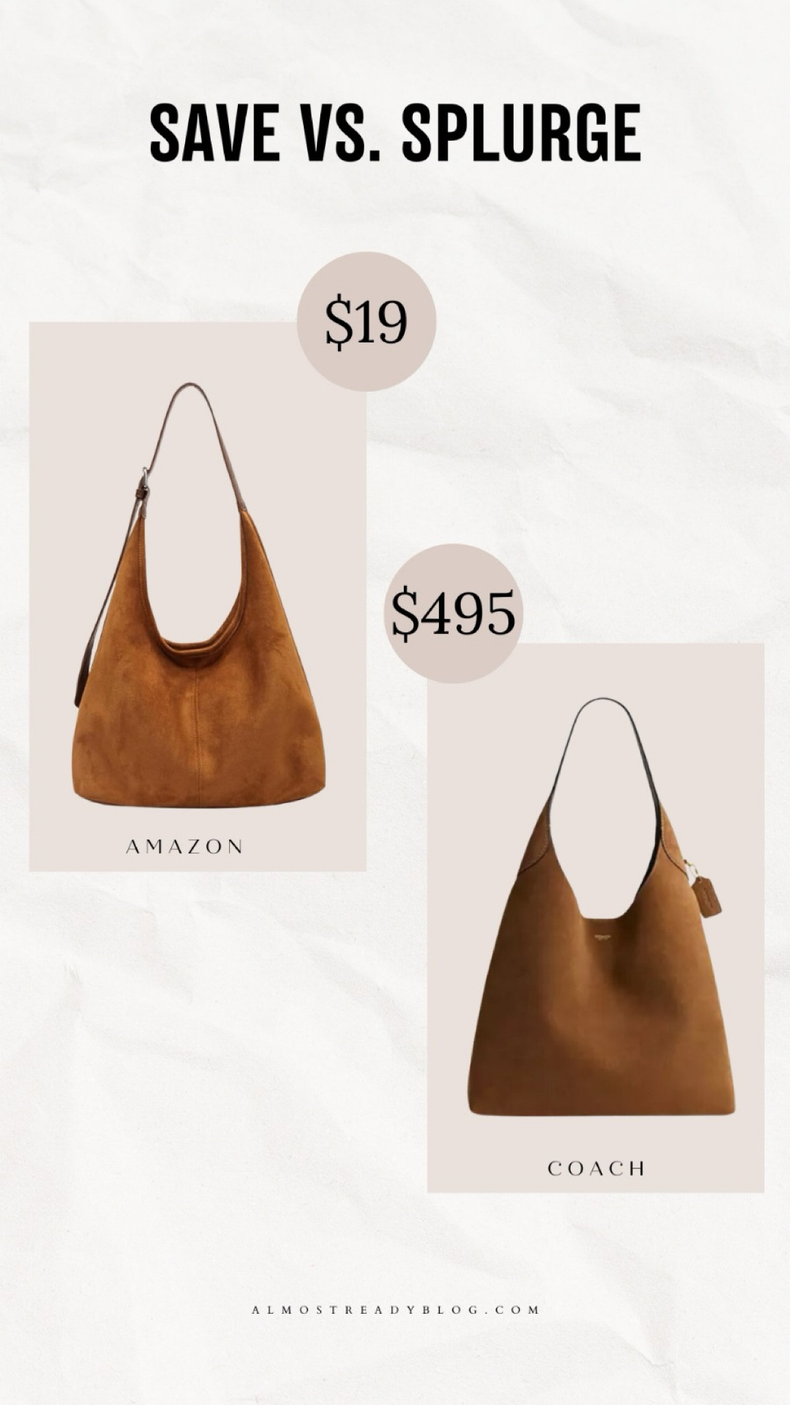Amazon look for less, fall bag, suede bag, amazon finds

#LTKFindsUnder50 #LTKFindsUnder100