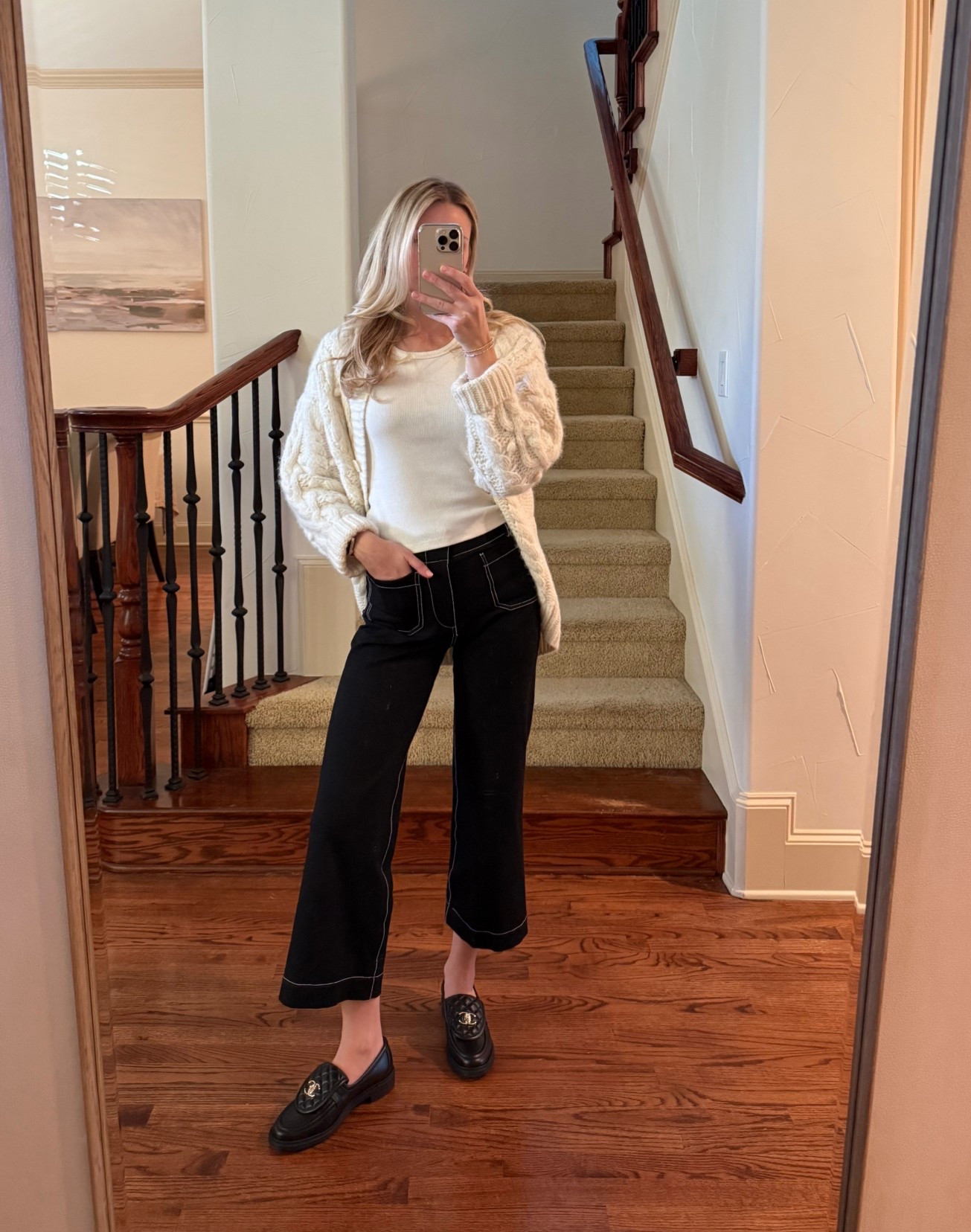 Cozy sweater weather 🧸☕️✨
Pants are on sale!

#LTKootd #LTKSaleAlert