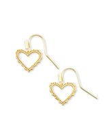 Sophee Heart Drop Earrings in Gold | Kendra Scott