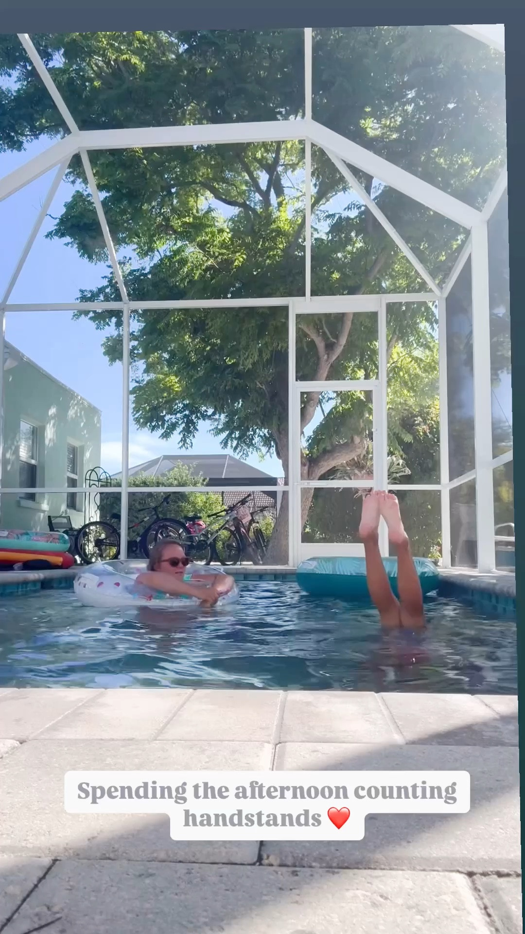 Pool items… we own & use all of these items, I marked exact for the things you see in the video. Sunglasses are similar. They’re the same shape I’m wearing, but a different pattern. They do not sell the pattern I’m wearing anymore.

#LTKHome #LTKFamily #LTKVideo