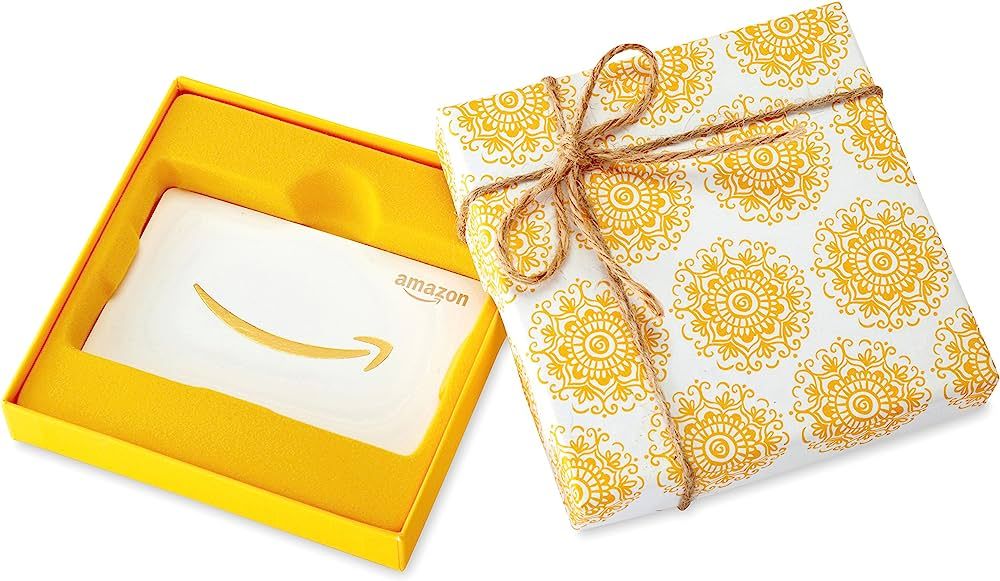 Amazon.com Gift Card in a Yellow Swirl Box | Amazon (US)