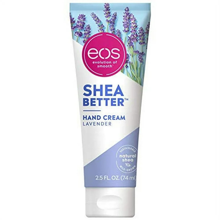eos Shea Better Hand Cream - Lavender | Natural Shea Butter Hand Lotion and Skin Care | 24 Hour H... | Walmart (US)