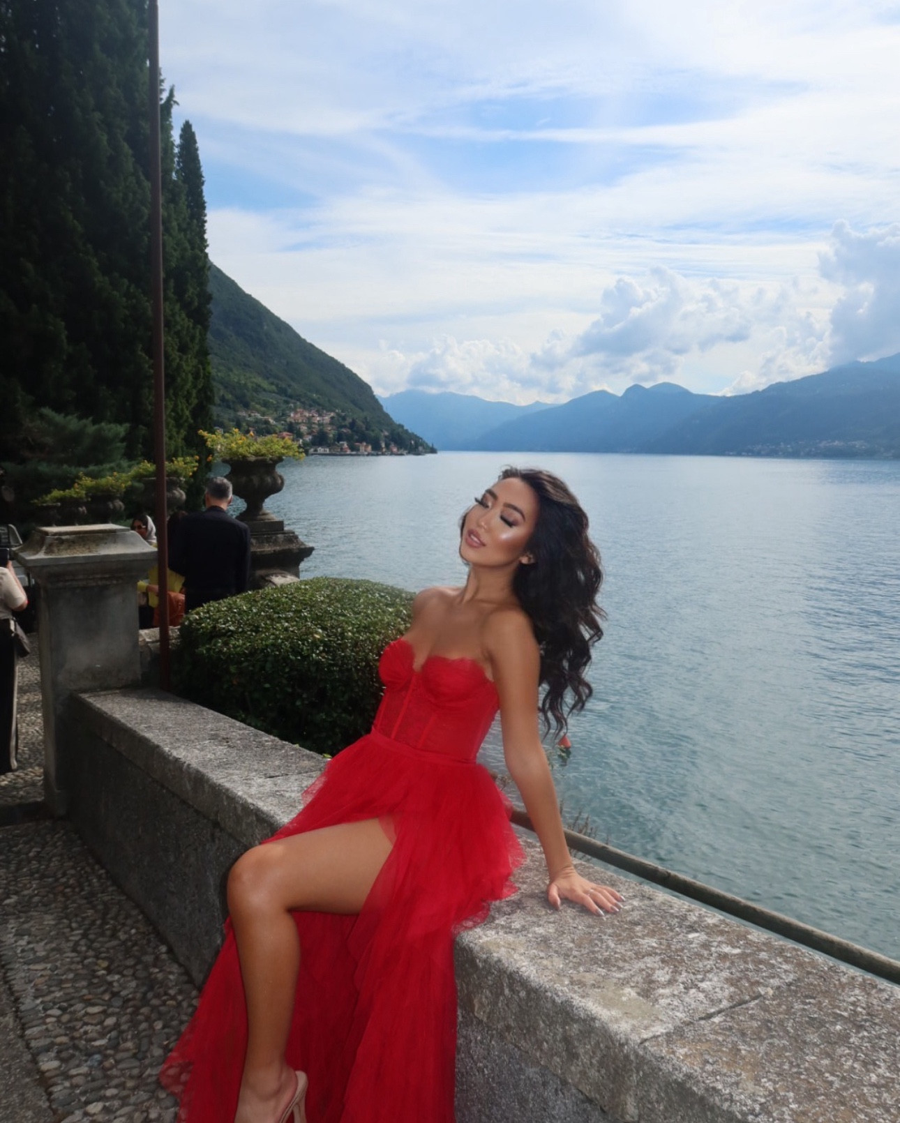 i wore this dress in lake como it’s stunning in pics and perfect for the holidays❤️

#LTKTravel #LTKHoliday #LTKSeasonal