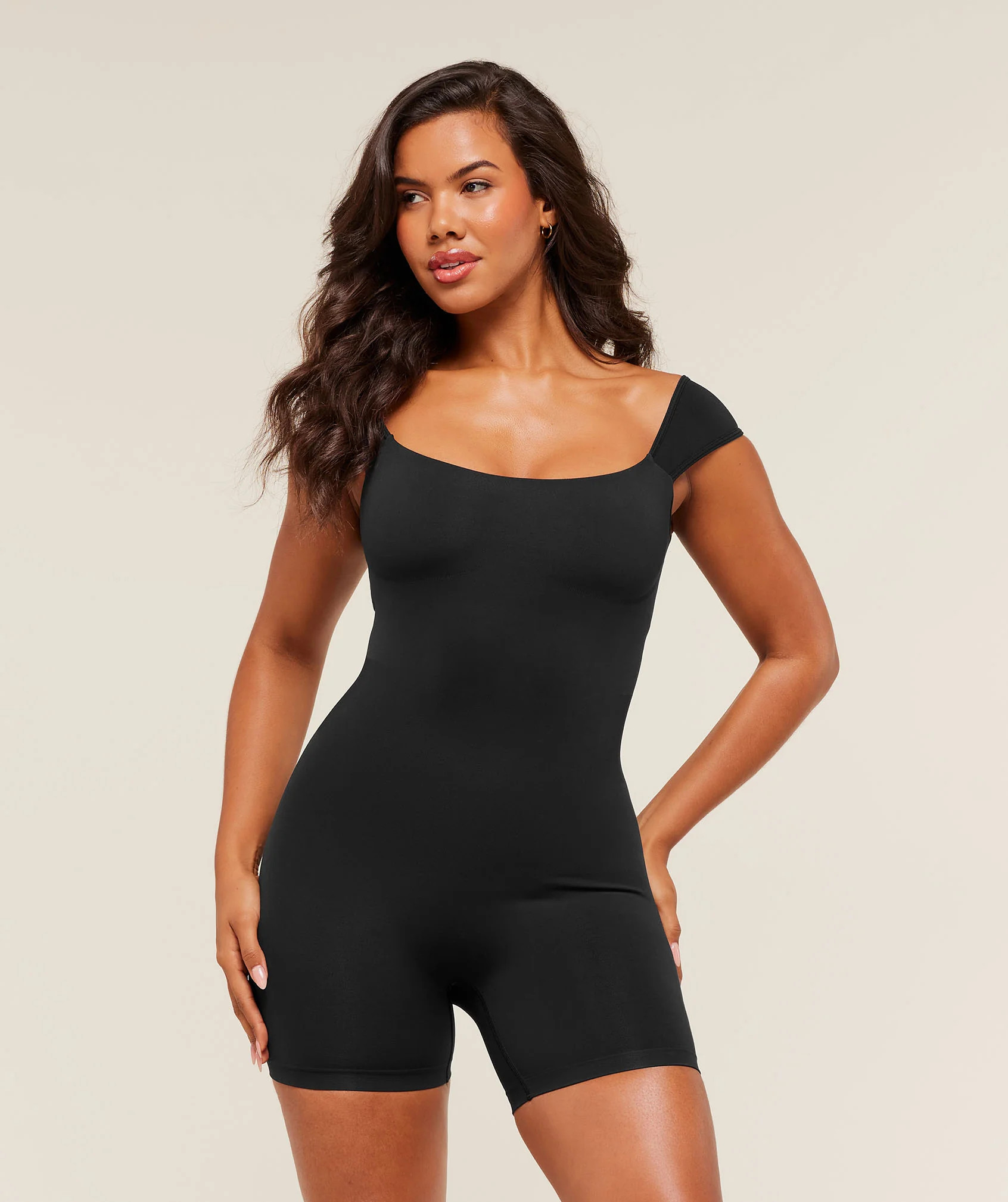 Soft Sculpt Cap Sleeve All-In-One | Gymshark US