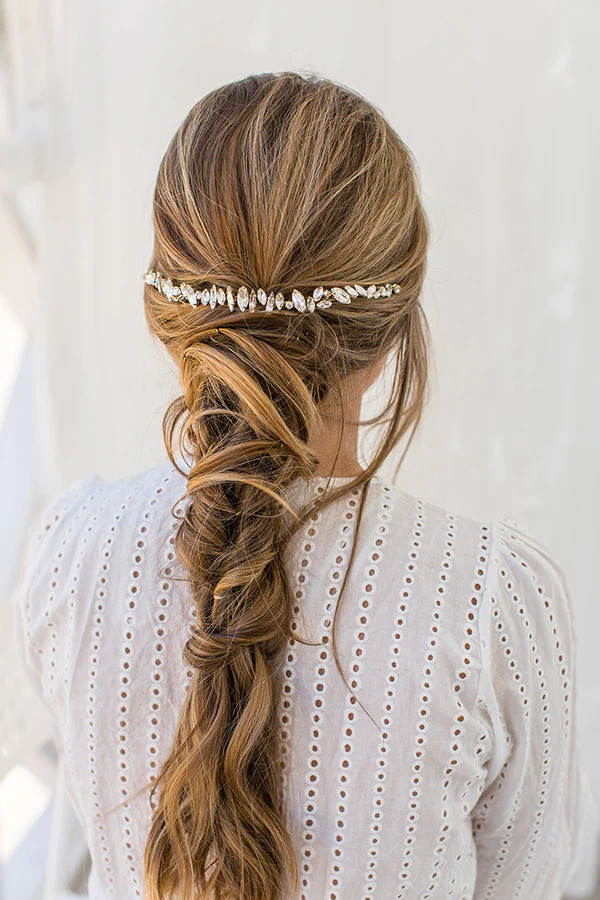 HARLOW HALO COMB | BRIDES AND HAIRPINS