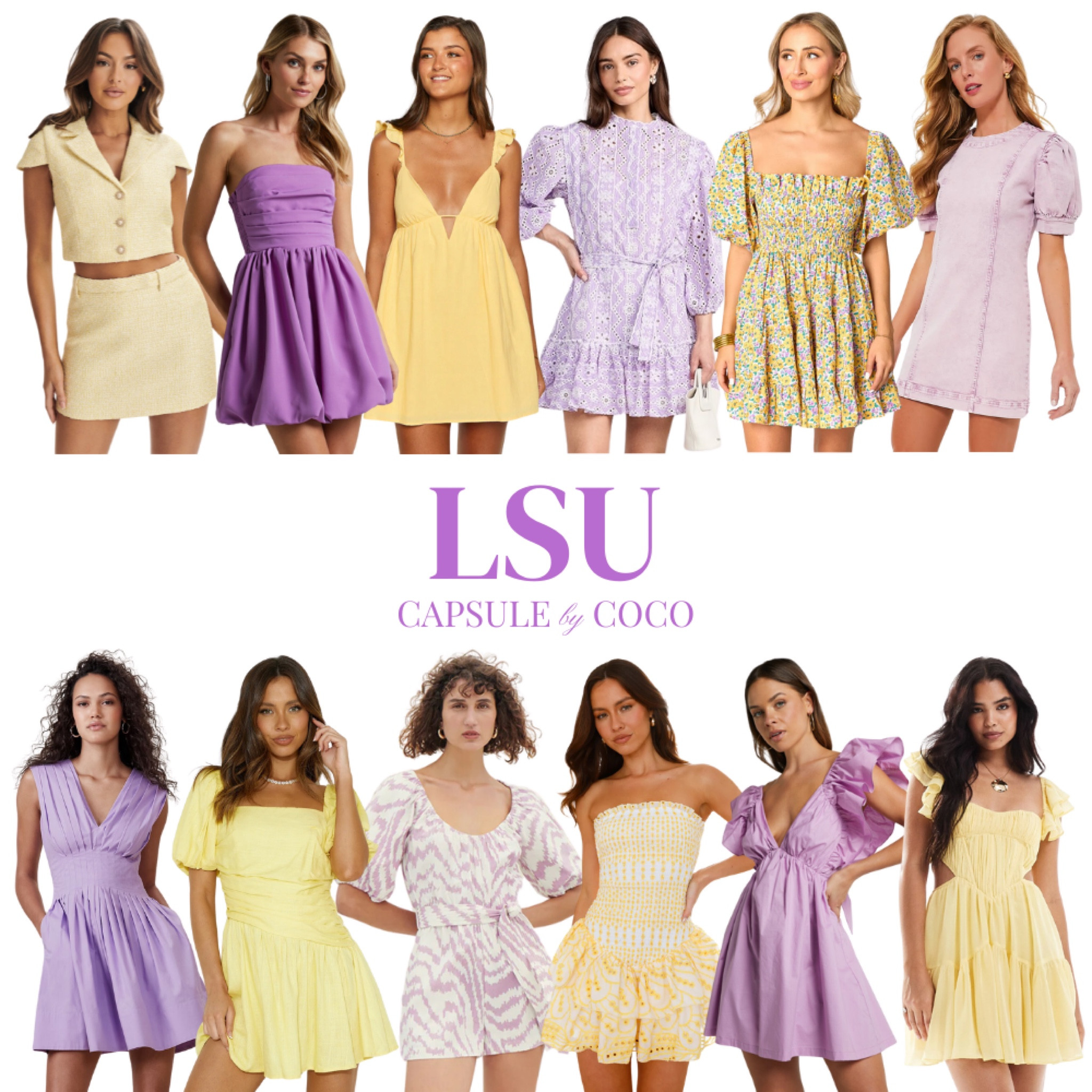 LSU GAME DAY 🏈

LSU, Louisiana State University, Baton Rouge Louisiana, LSU Tigers, LSU game day, LSU gameday, LSU game day outfit, LSU gameday outfit, tailgating, college, fraternity, sorority, sorority outfit, sorority recruitment, sorority rush, SEC, football, tailgate, tailgating, LSU outfit, Delta Gamma, DG, DeeGee, Kappa Kappa Gamma, KKG, Kappa Delta, KD, Tri Delta, DDD, Tri Dela, Phi Mu, Chi Omega, Chi O, Alpha Chi Omega, Pi Beta Phi, Pi Phi, Alpha Delta Pi, ADPi, Alpha Omicron Pi, AOPi, Sigma Alpha, Kappa Alpha Theta, Delta Zeta, Zeta Tau Alpha, mini dress, mini dresses, yellow dress, yellow mini dress, purple dress, purple mini dress, lavender dress, lavender mini dress, white dress, white mini dress, denim dress, denim mini dress, Capsule By CoCo

#LTKU #LTKSeasonal #LTKStyleTip
