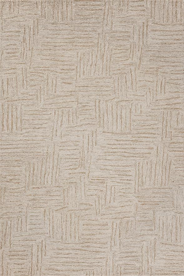 Loloi Chris Loves Julia Polly Collection POL-08 Smoke/Sand 7'-9" x 9'-9" Area Rug | Amazon (US)