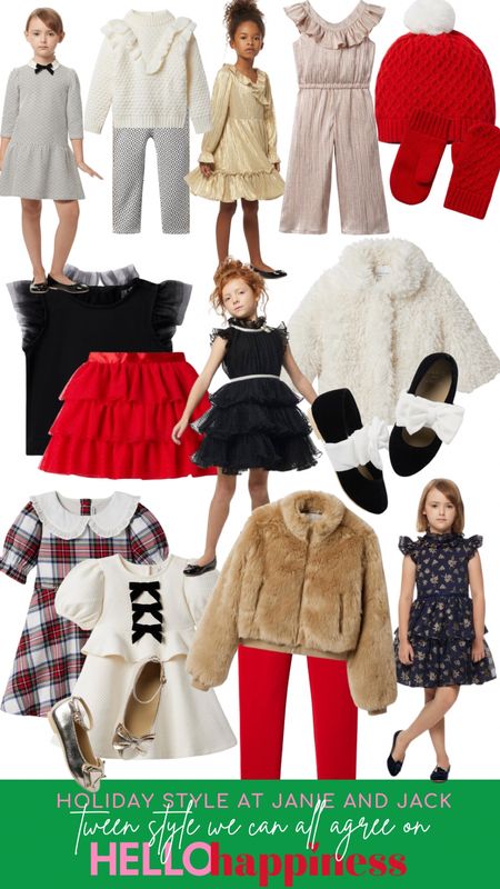 A holiday tween style from @janieandjack AND all on sale for insiders too!! 

#LTKHoliday #LTKkids #LTKSeasonal