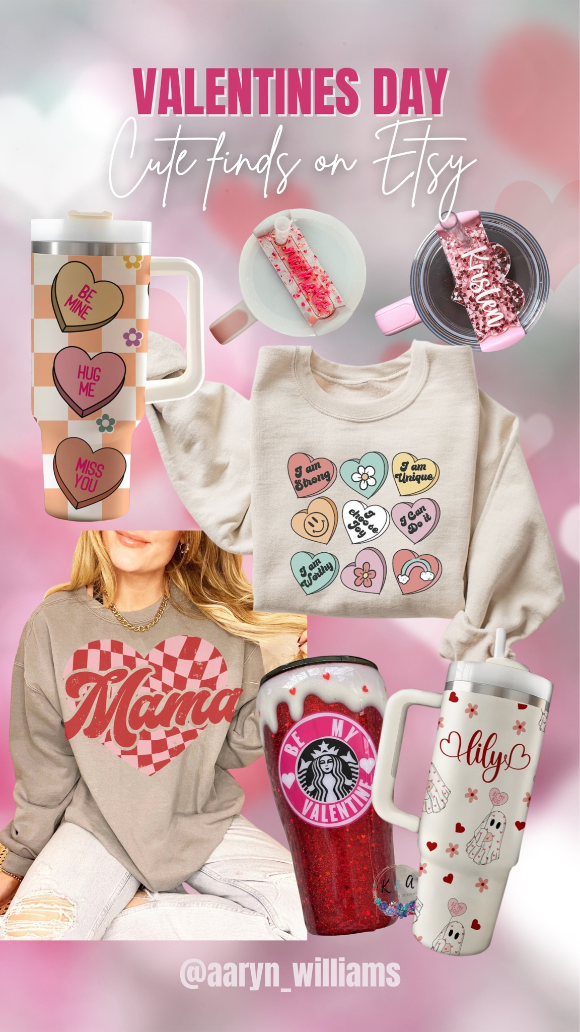 Cutie tumblers and tops on Etsy for Valentines Day! 💖❤️ 

#LTKHoliday #LTKSeasonal #LTKstyletip