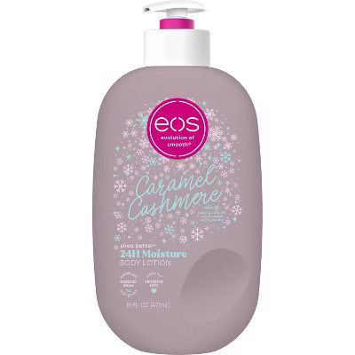 eos Holiday Body Lotion - Caramel Cashmere - 16 fl oz | Target