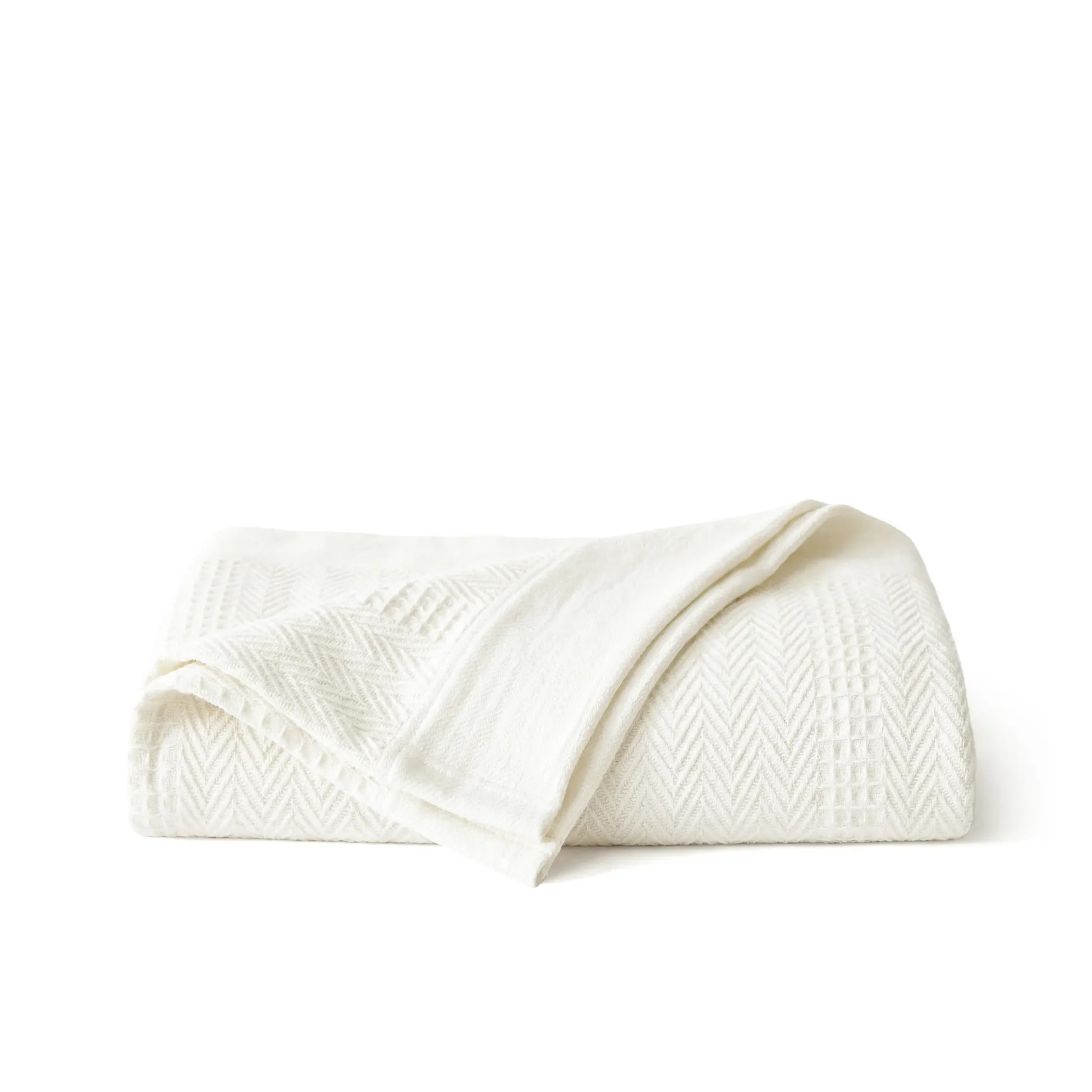 PureWoven\u2122 Organic Cotton Textured Blanket | GOTS Certified | Bedsure