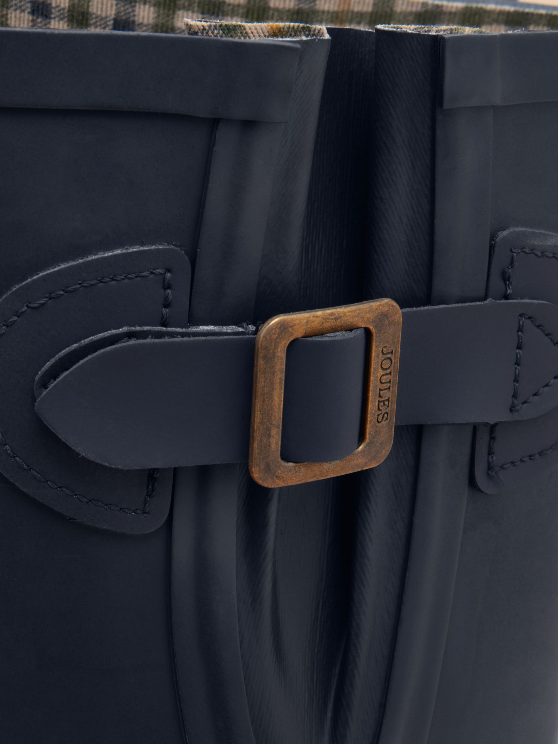 Houghton Navy Blue Adjustable Tall Wellies | Joules | Joules