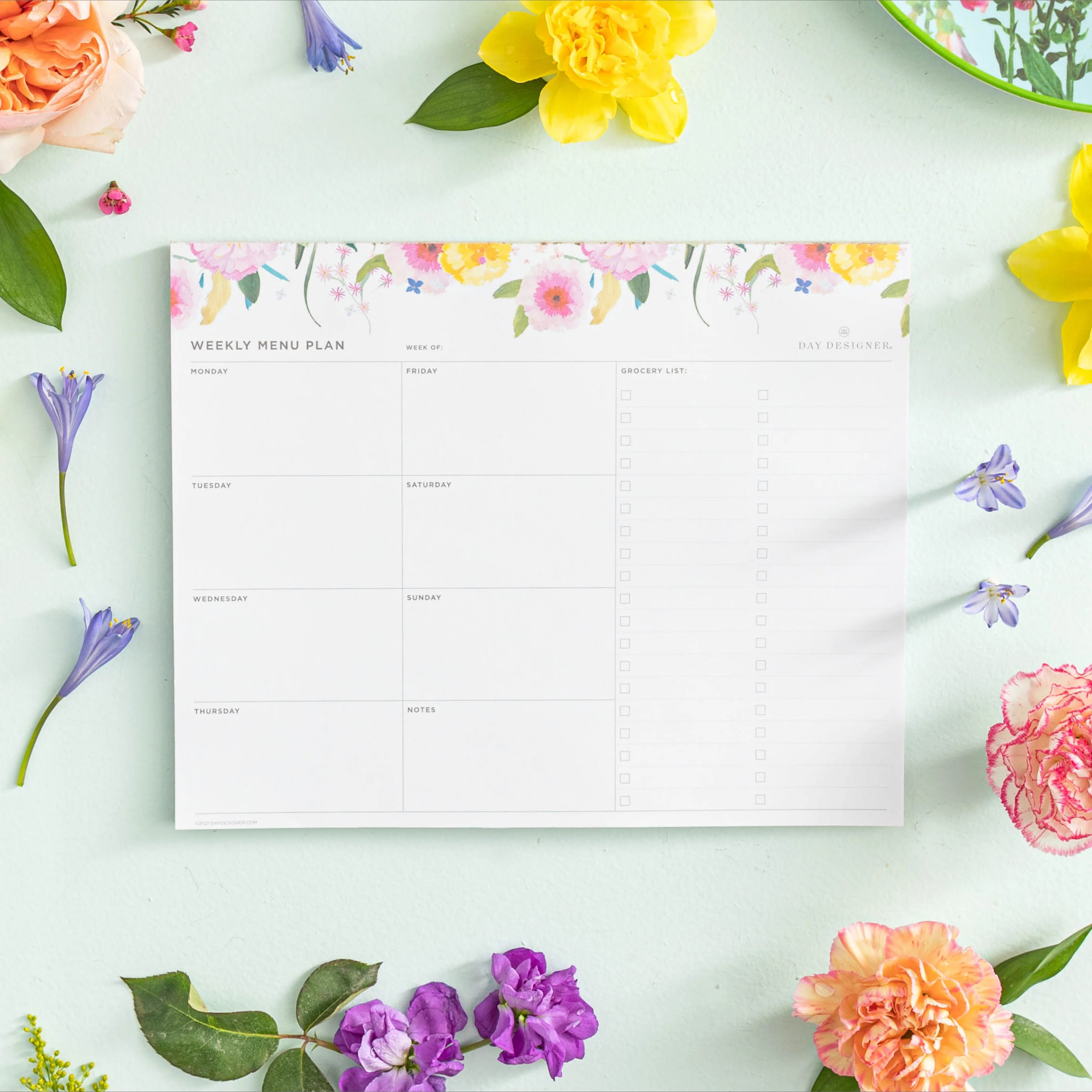 Weekly Menu Planning Pad: Enchanted | Day Designer