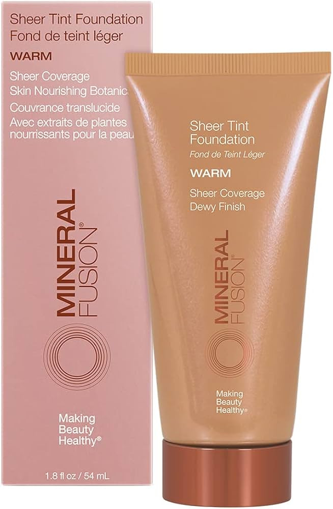 Mineral Fusion Sheer Tint Foundation, Warm, 1.8 fl oz (Packaging May Vary) | Amazon (US)