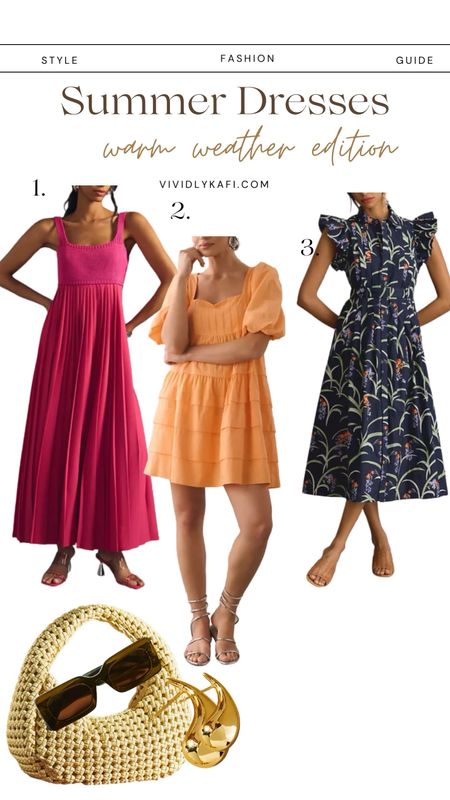 These dresses are warm weather essentials. With sunny days, these summer dresses are perfect:
- wedding guest dress
- brunch, 
- or a date 
You can even get one for Mother’s Day! 

#LTKwedding #LTKSeasonal #LTKstyletip